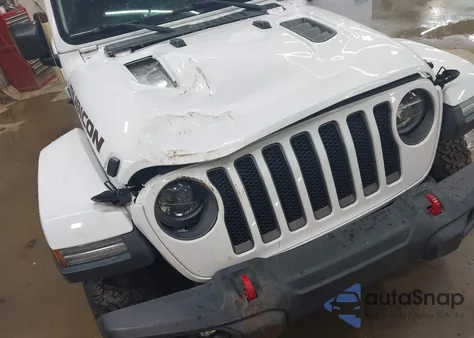 2021 Jeep Wrangler Unlimited Rubicon 4X4 из США, поврежденный, VIN 1C4HJXFG1MW530820
